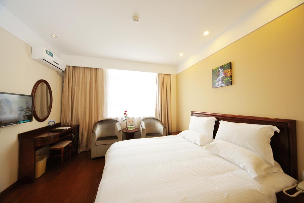 Greentree Inn Shanghai West Huaxia Road Metro Station Express Hotel Rom bilde