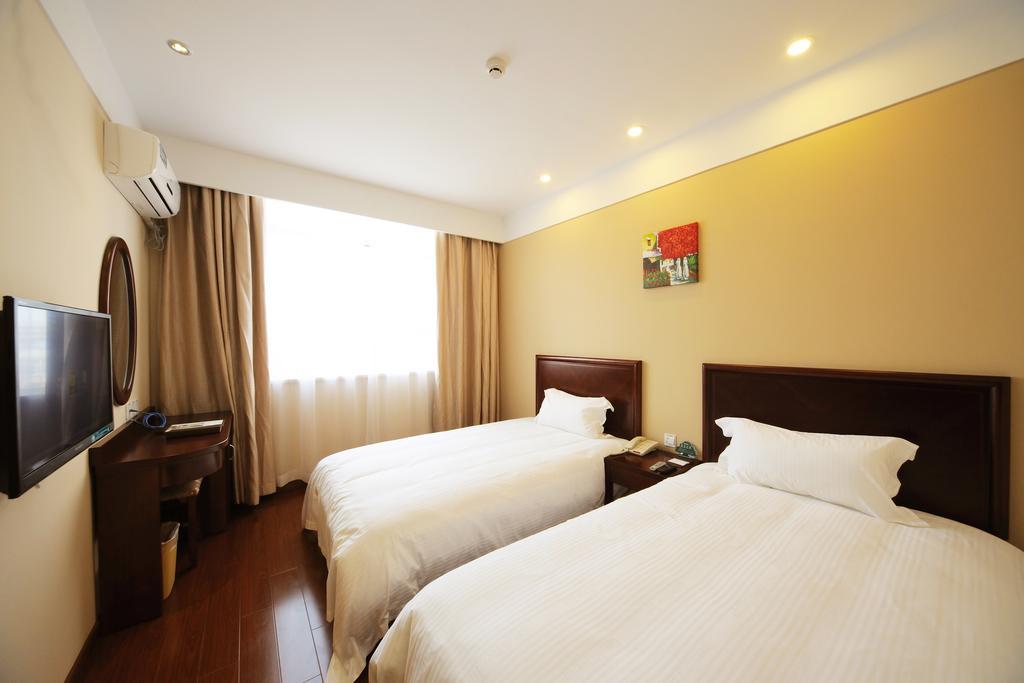 Greentree Inn Shanghai West Huaxia Road Metro Station Express Hotel Rom bilde